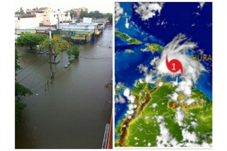 Alerta roja en el caribe colombiano por huracán Matthew