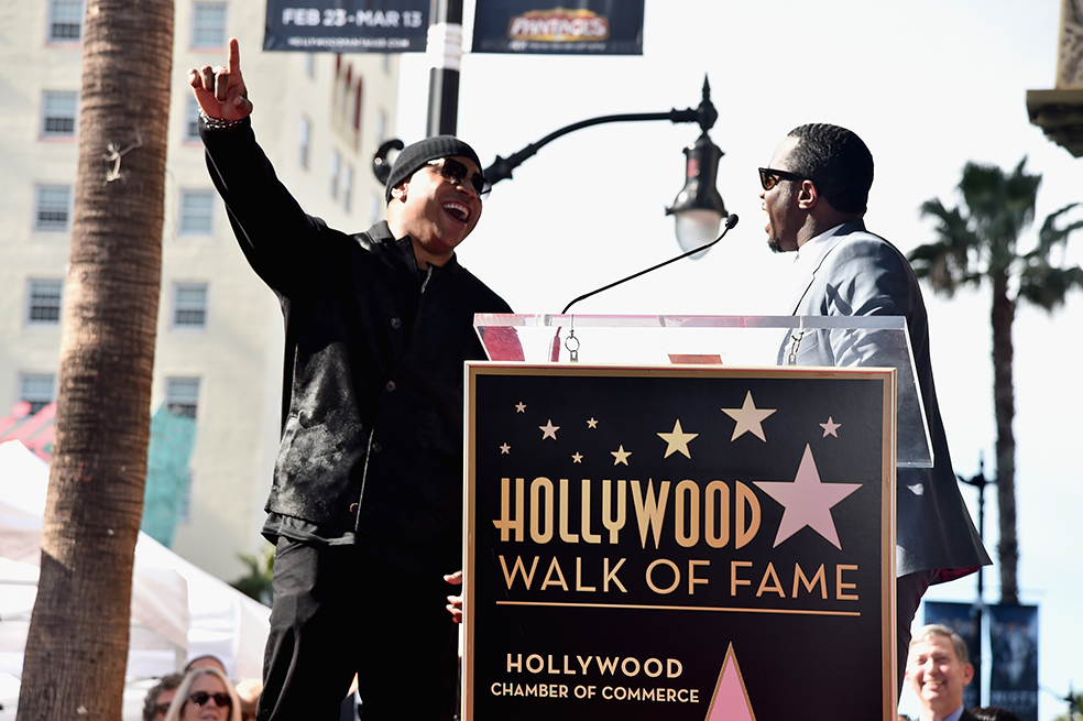 Estrella en el paseo de la Fama de Hollywood para el rapero y actor LL Cool J