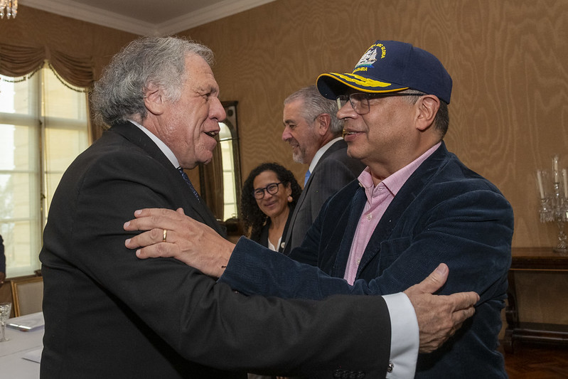 Acuerdo de Paz y política de drogas: lo que se habló en reunión entre Almagro y Petro