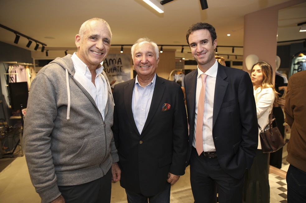 Mauricio Picciotto, Jorge Sáenz y Rafael Picciotto