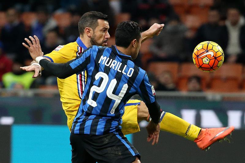 Murillo le ganó el duelo a Muriel: Inter venció a Sampdoria