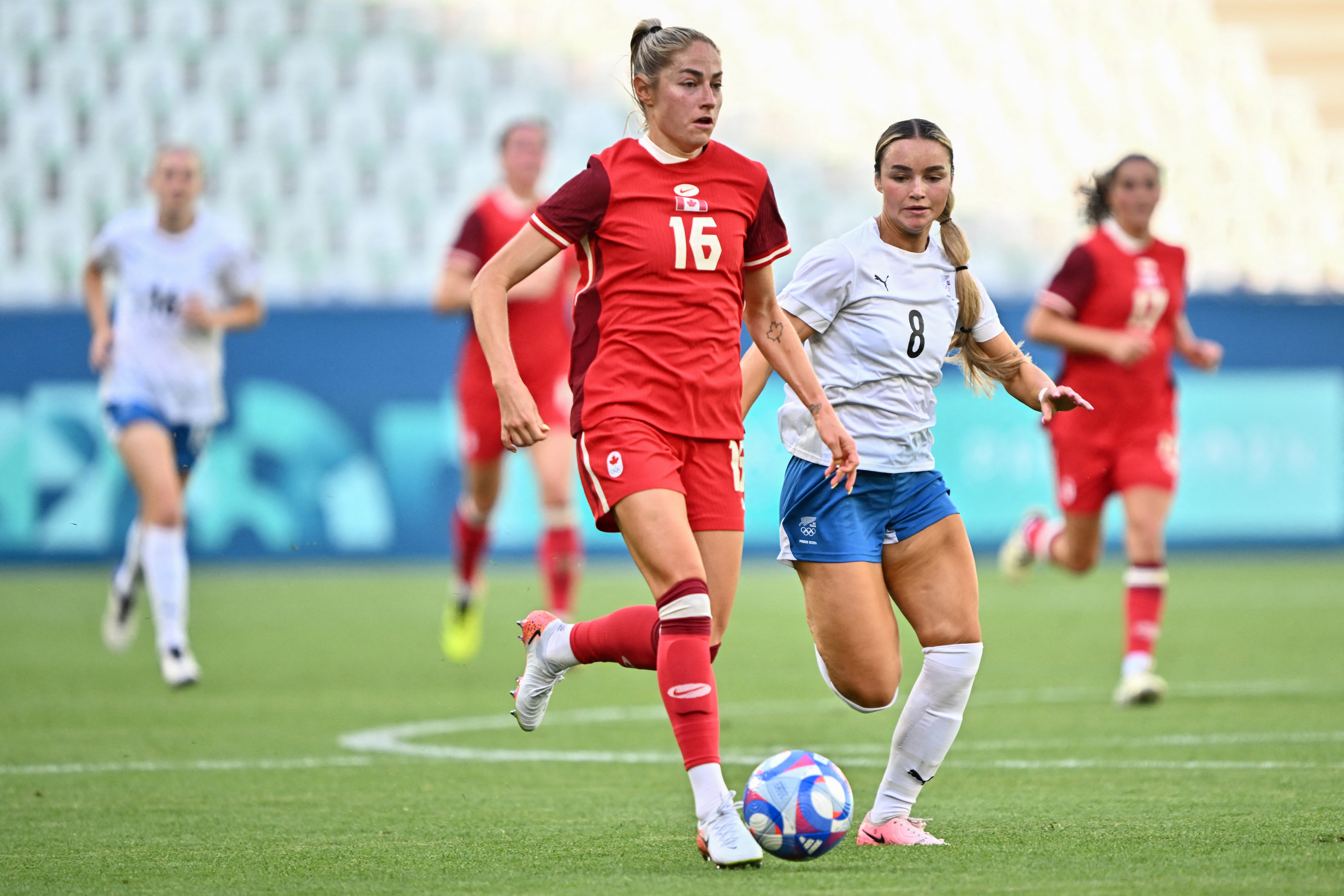 Fútbol femenino: Nueva Zelanda, próximo rival de Colombia, cayó con Canadá