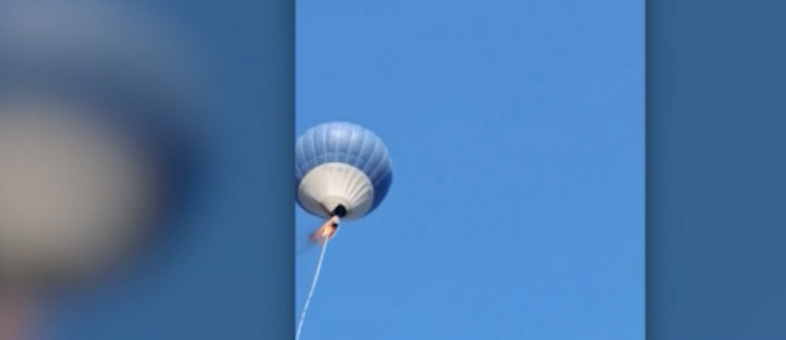 Dos personas murieron en accidente de globo aerostático en Teotihuacán