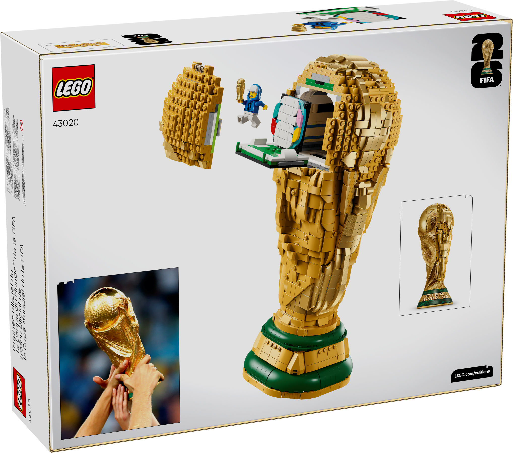 LEGO acaba de lanzar un set de construcción de la Copa del Mundo ¿Cuánto vale?