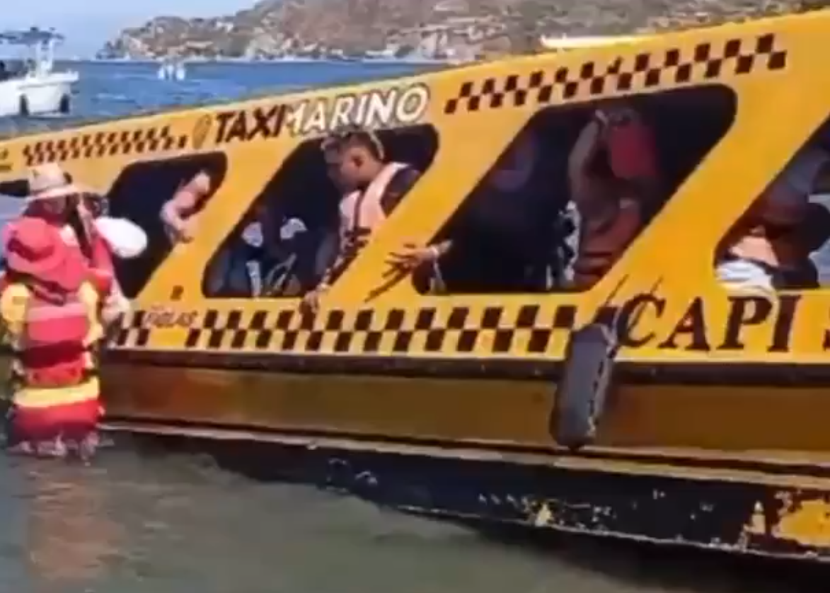 Lancha se hundió con pasajero a bordo en el sector de El Rodadero, en Santa Marta