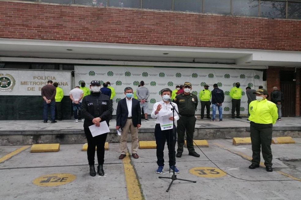 15 agresores de niños y mujeres fueron capturados en Bogotá