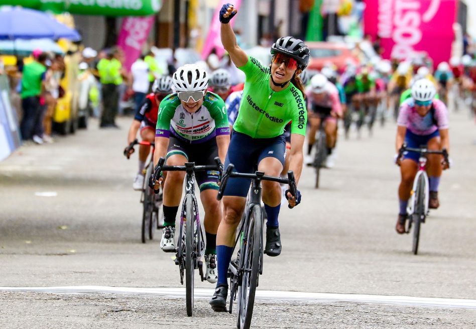 Diana Peñuela conquistó la primera etapa de la Vuelta Femenina 2025