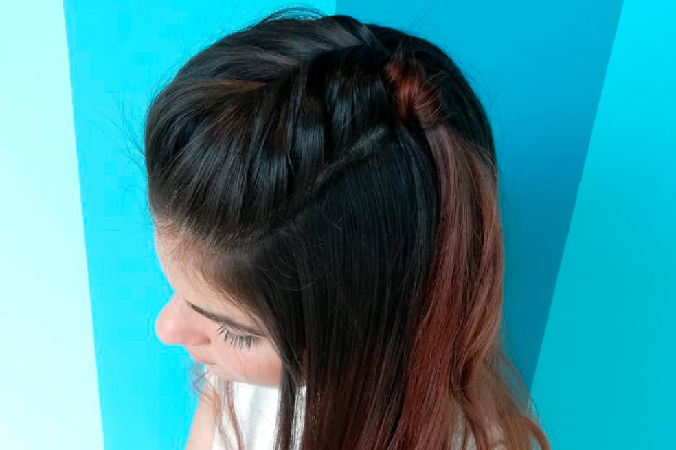 5 peinados con trenzas y pelo suelto que debes aprender a hacer
