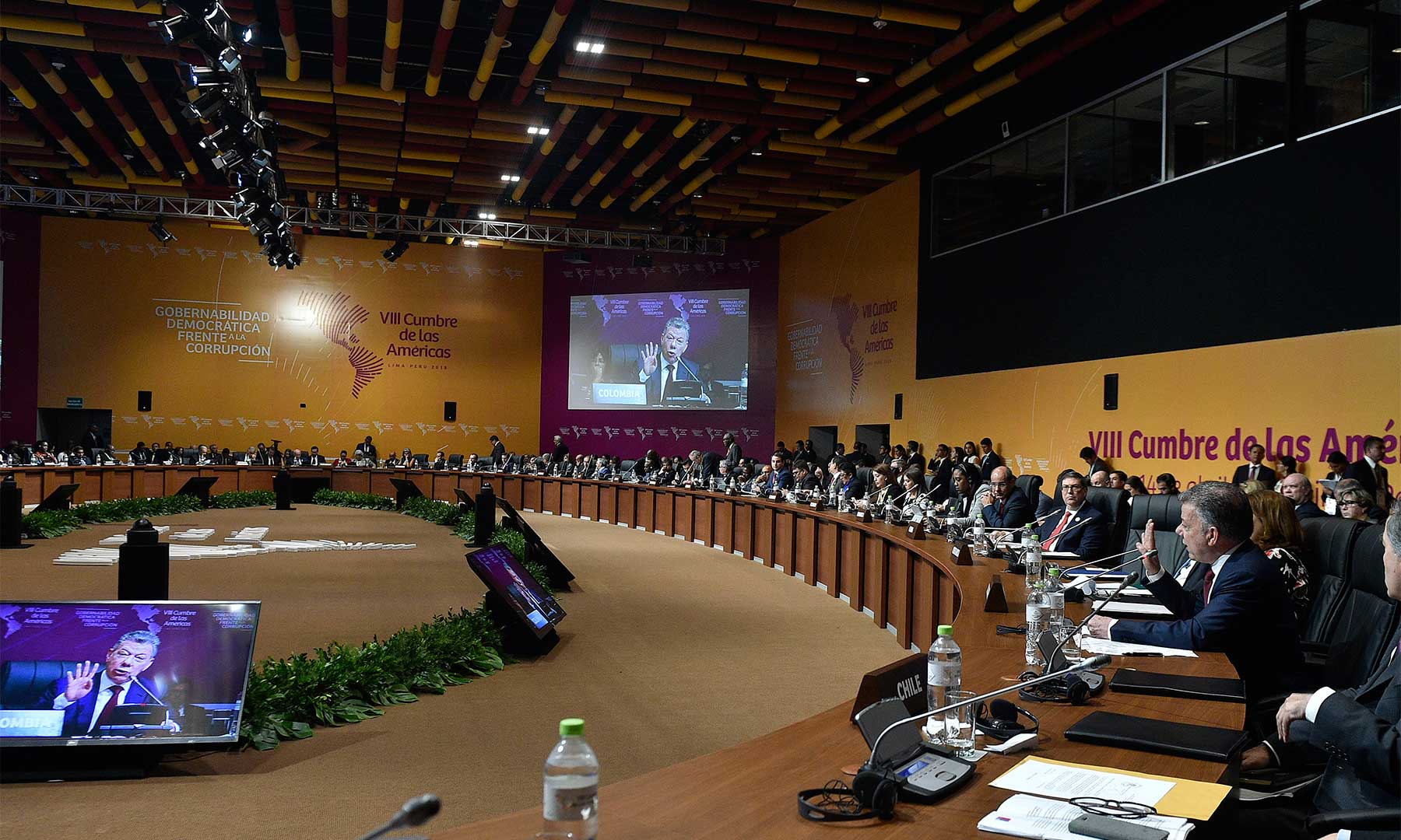 Cumbre de las Américas: Santos hace un llamado a unir esfuerzos en la lucha contra la corrupción
