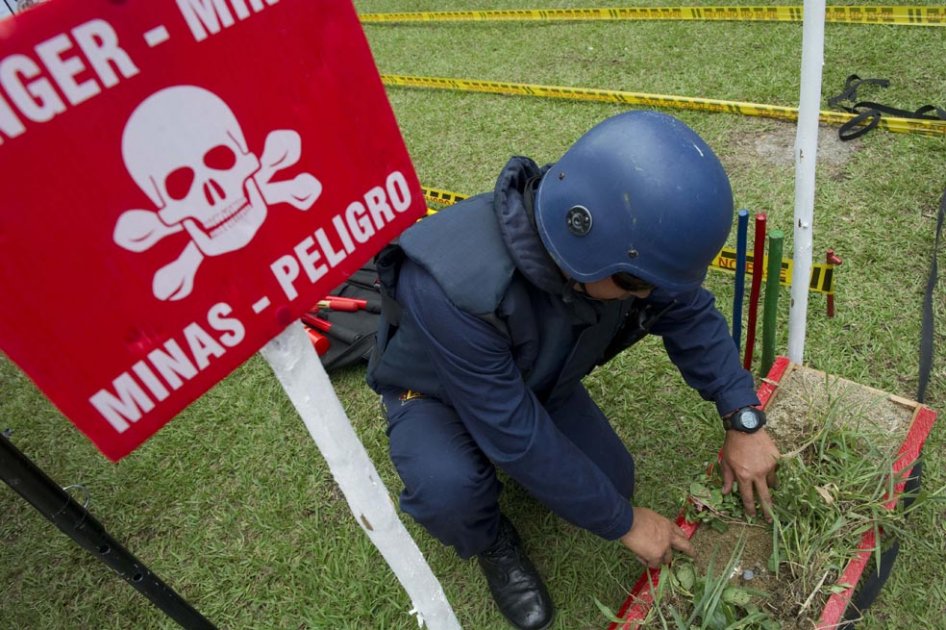 Desminado, ¿punto de discordia?