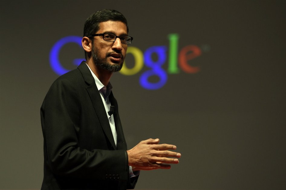 Sundar Pichai, CEO de Google. / AFP