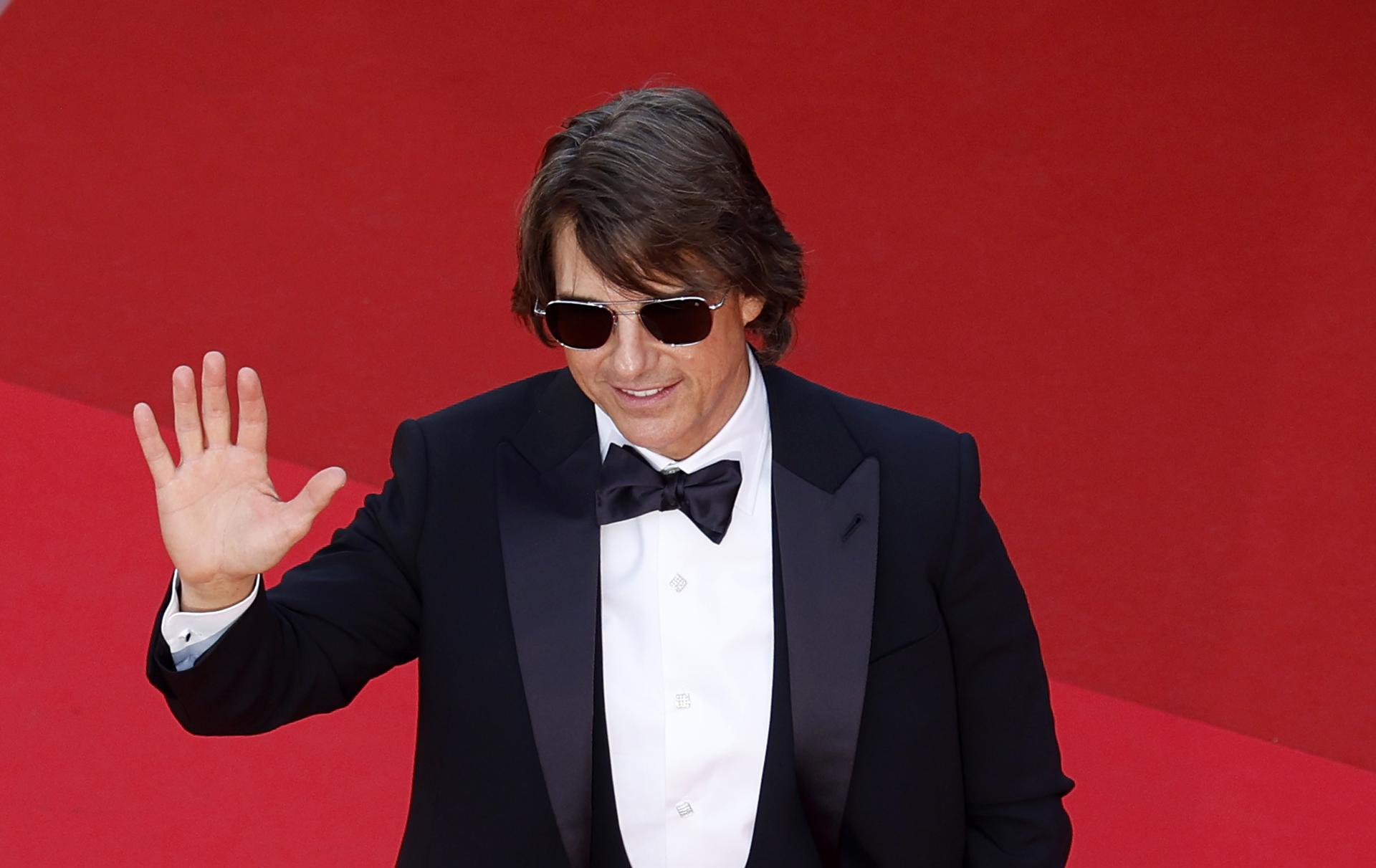 CANNES (France), 14/05/2025.- Tom Cruise attends the premiere for 'Mission: Impossible - The Final Reckoning' during the 78th annual Cannes Film Festival, in Cannes, France, 14 May 2025. The film festival runs from 13 to 24 May 2025. (Cine, Francia) EFE/EPA/SEBASTIEN NOGIER / POOL
