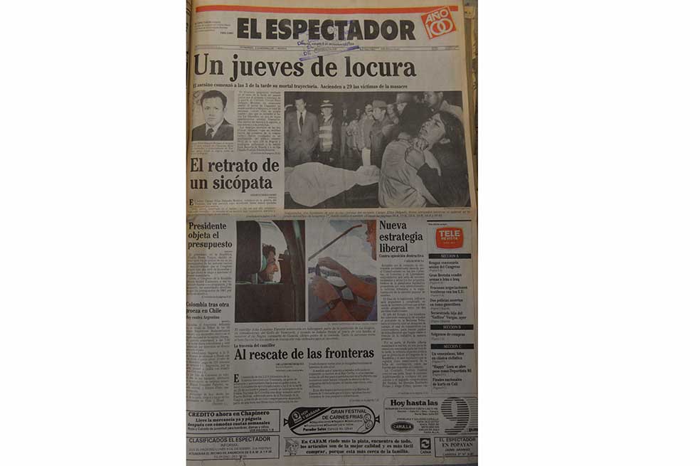 Estas eran las noticias del 6 de diciembre de 1986