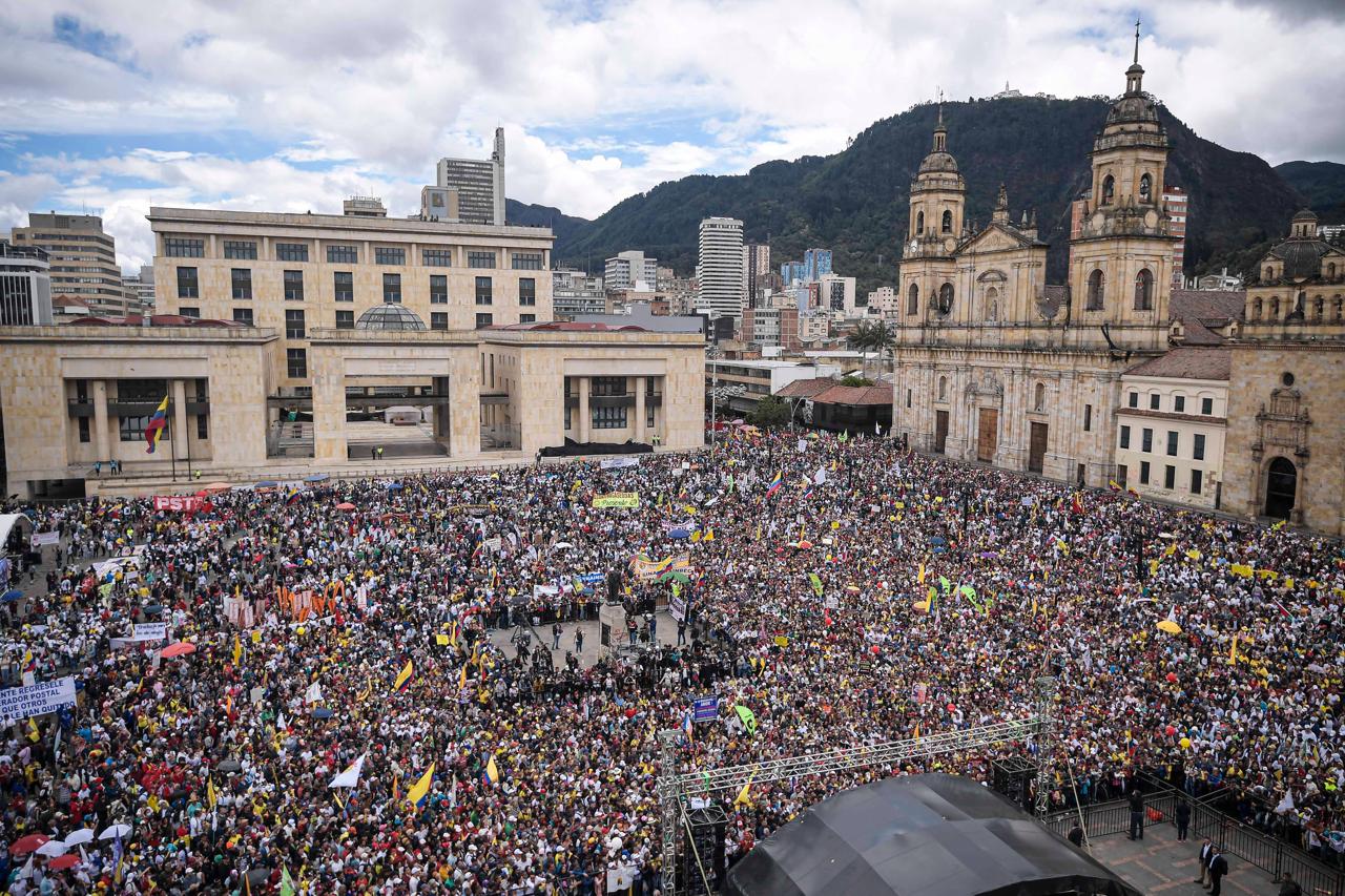 El Puesto de Mando Unificado del Distrito reportó una asistencia al evento de 55.000 personas aproximadamente.