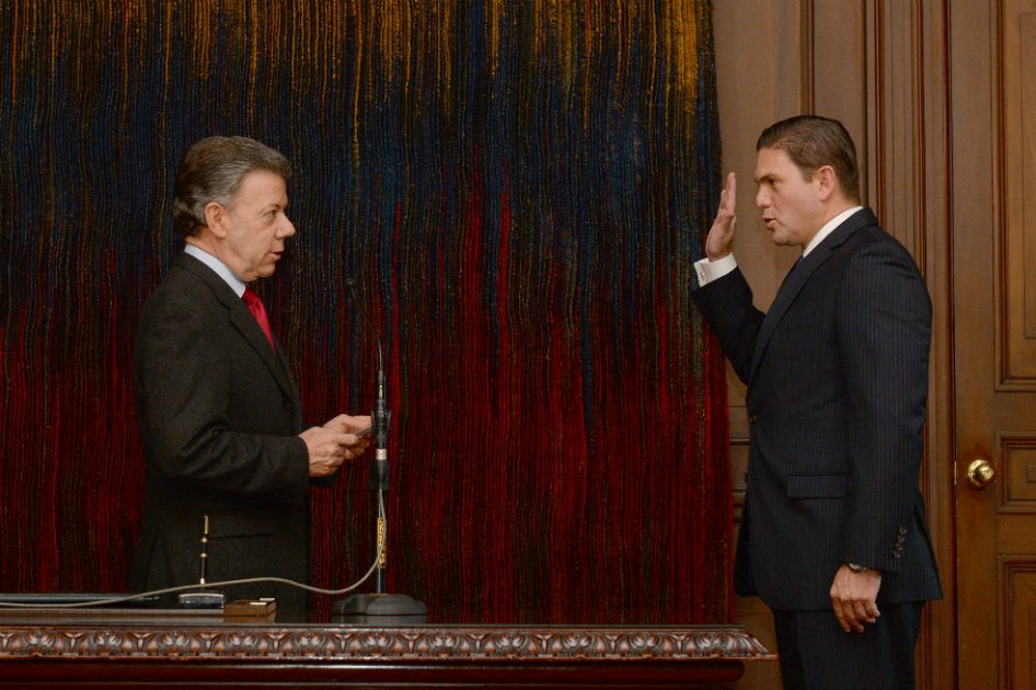 Santos pide a Pinzón mantener diplomacia bipartidista con EE.UU.
