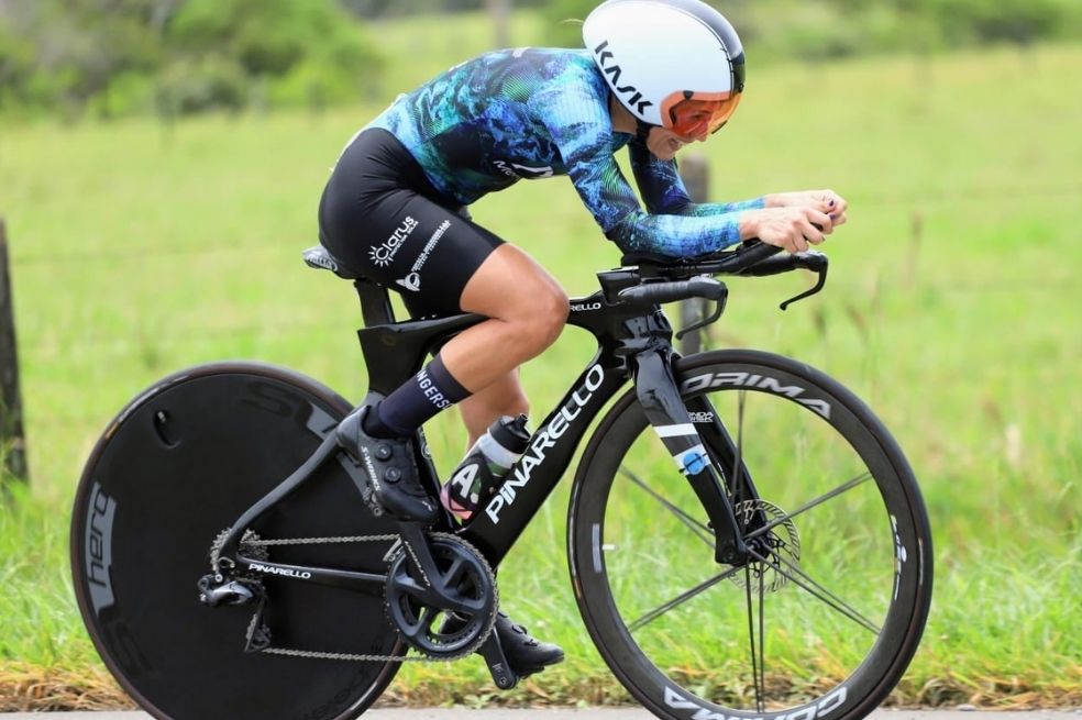 ¡Casi se desmaya! Así quedó Lilibeth Chacón en la Vuelta a Colombia Femenina