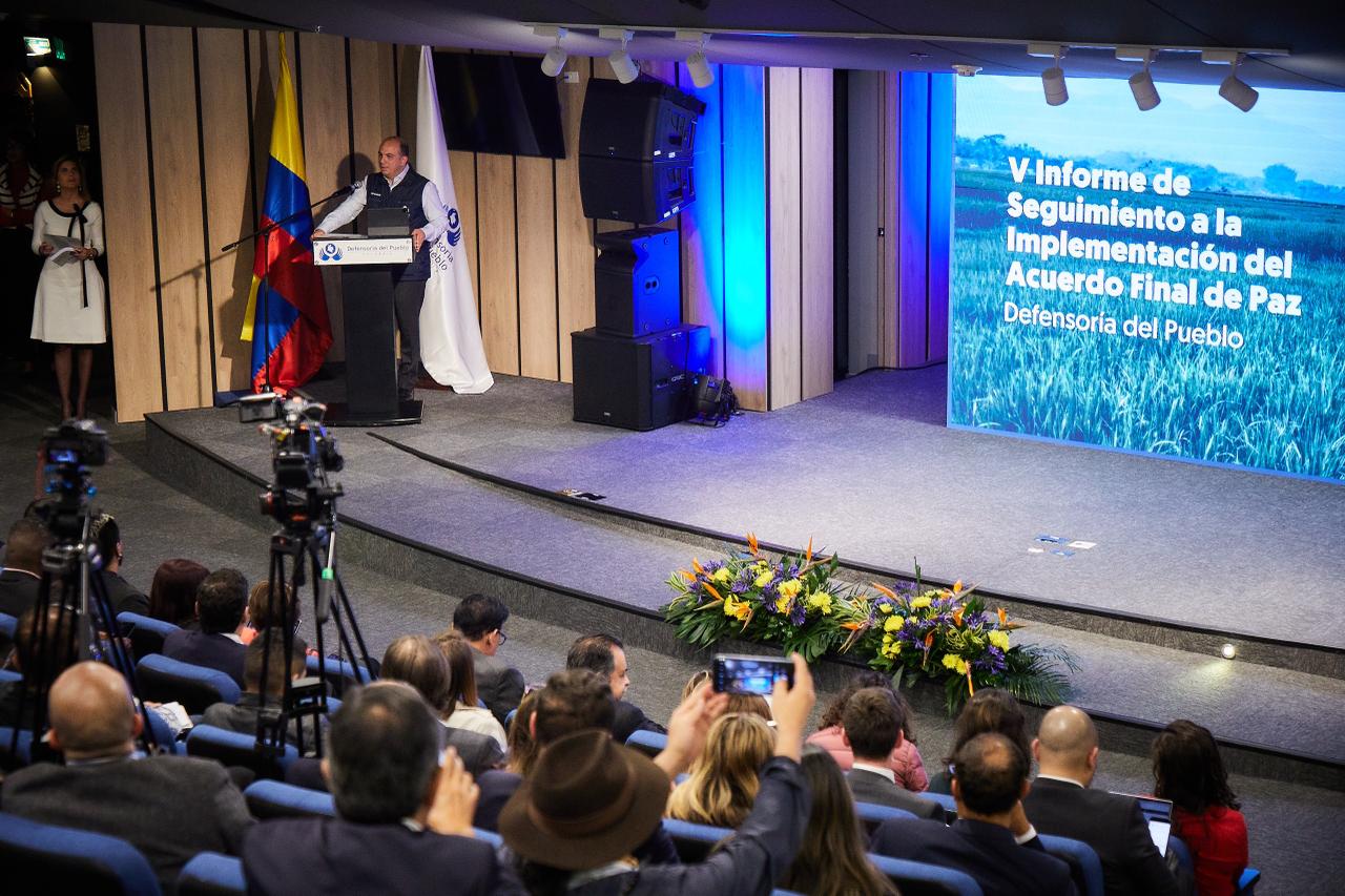 La paz total está frenando la implementación del acuerdo con FARC: Defensor del Pueblo