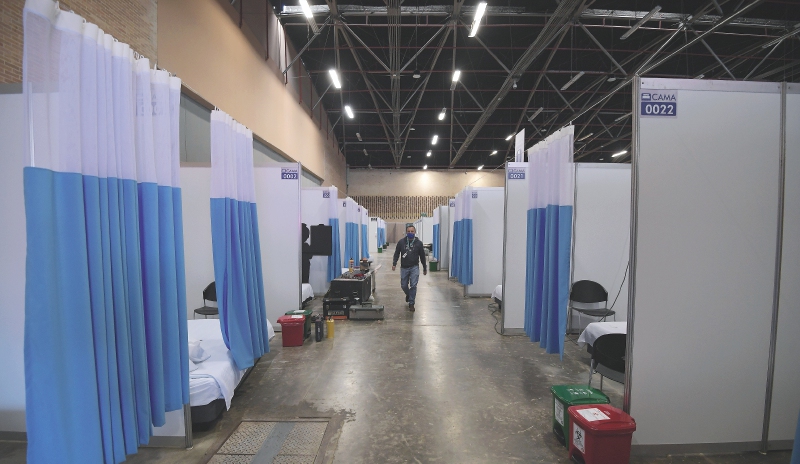 Advierten fallas en remisión de pacientes de las EPS al hospital provisional de Corferias