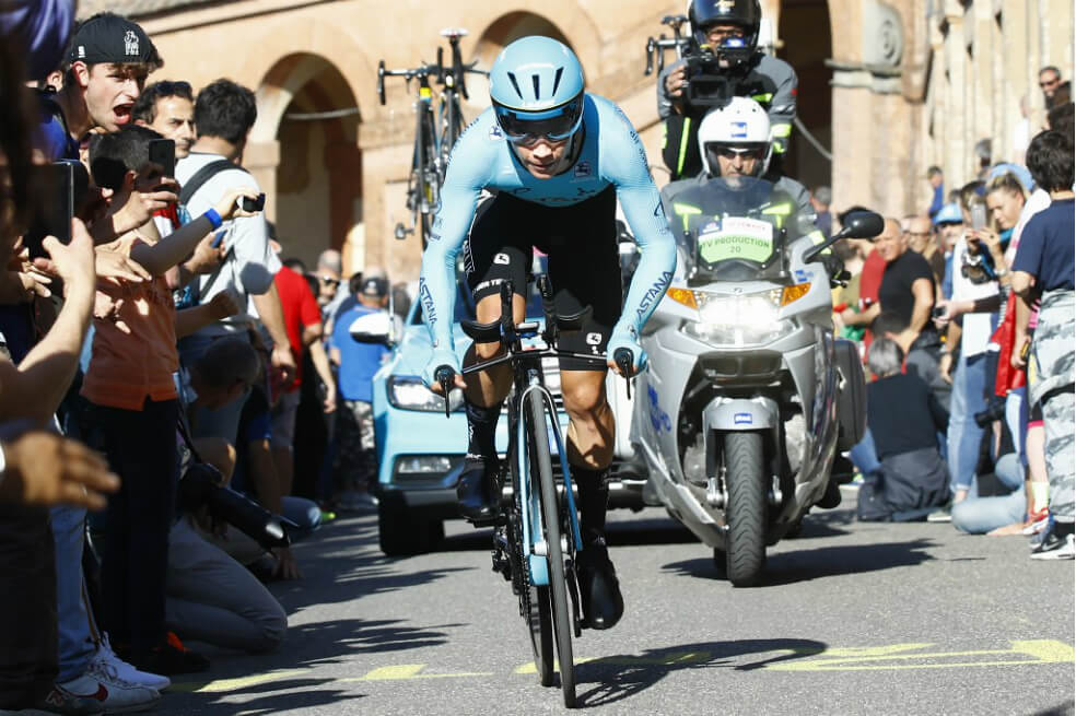 Miguel Ángel López, cuarto en la primera etapa del Giro de Italia