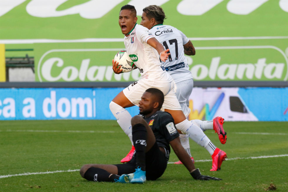 Agónico: Once Caldas salvó un empate ante Deportivo Pereira en Manizales