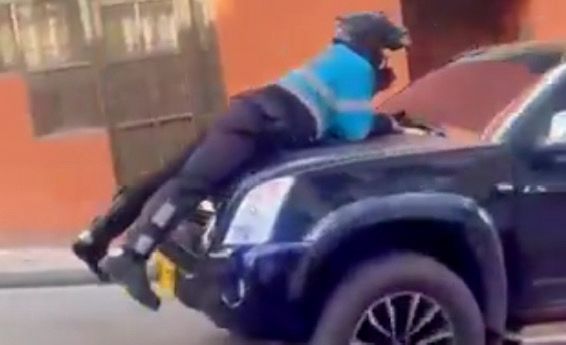 Conductor atropelló a un agente de tránsito durante un control vial en Tunja
