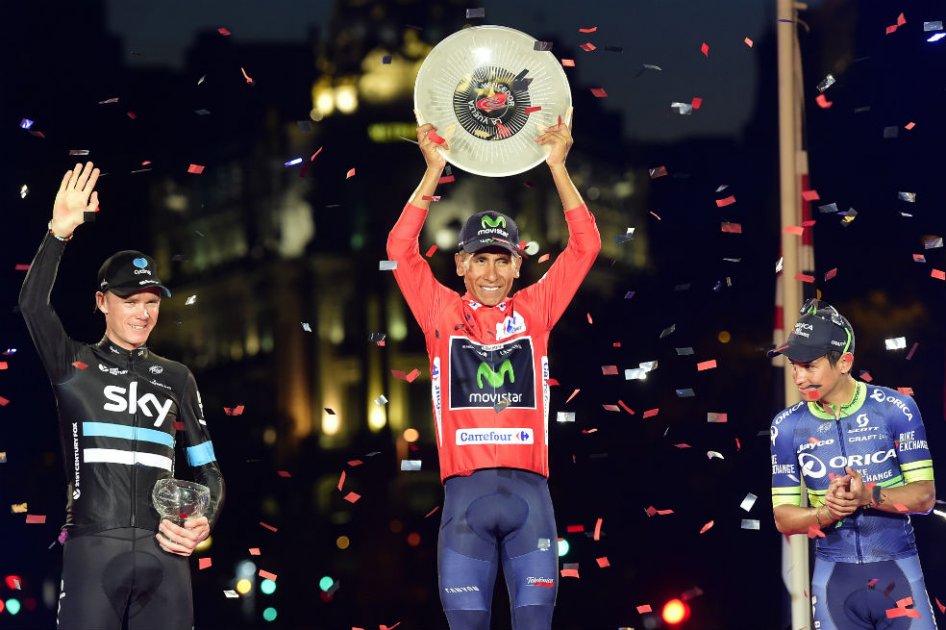 Nairo Quintana, lider del Movistar Team. Foto: AFP