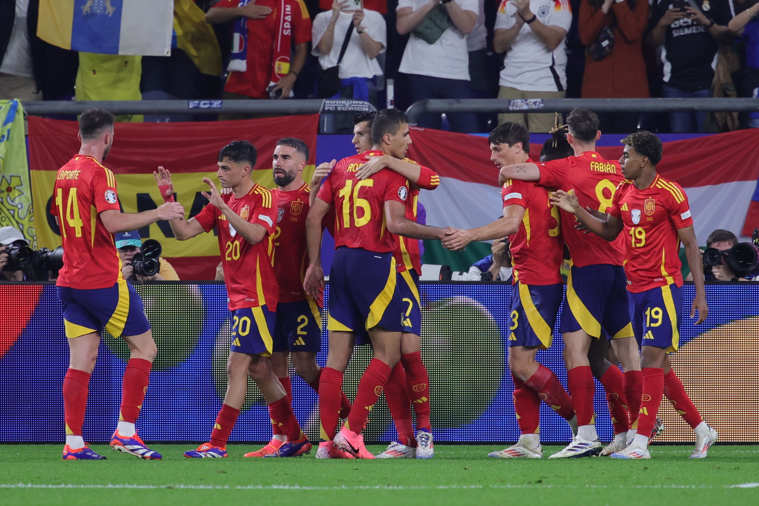 España fue muy superior a Italia y le ganó en la Euro: mire el tanto de la victoria