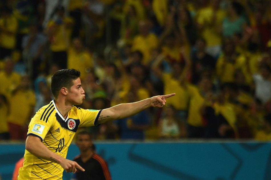James Rodríguez: Contra Brasil vamos a salir a ganar