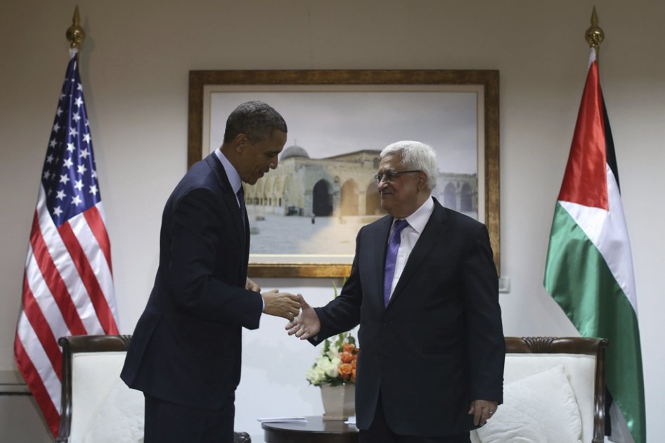 Obama llega a Palestina y es recibido por Mahmud  Abás