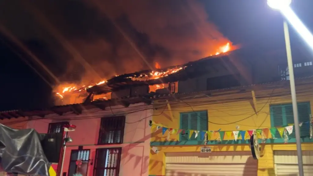 Las causas del incendio en el comando de la Policía Metropolitana de Bucaramanga
