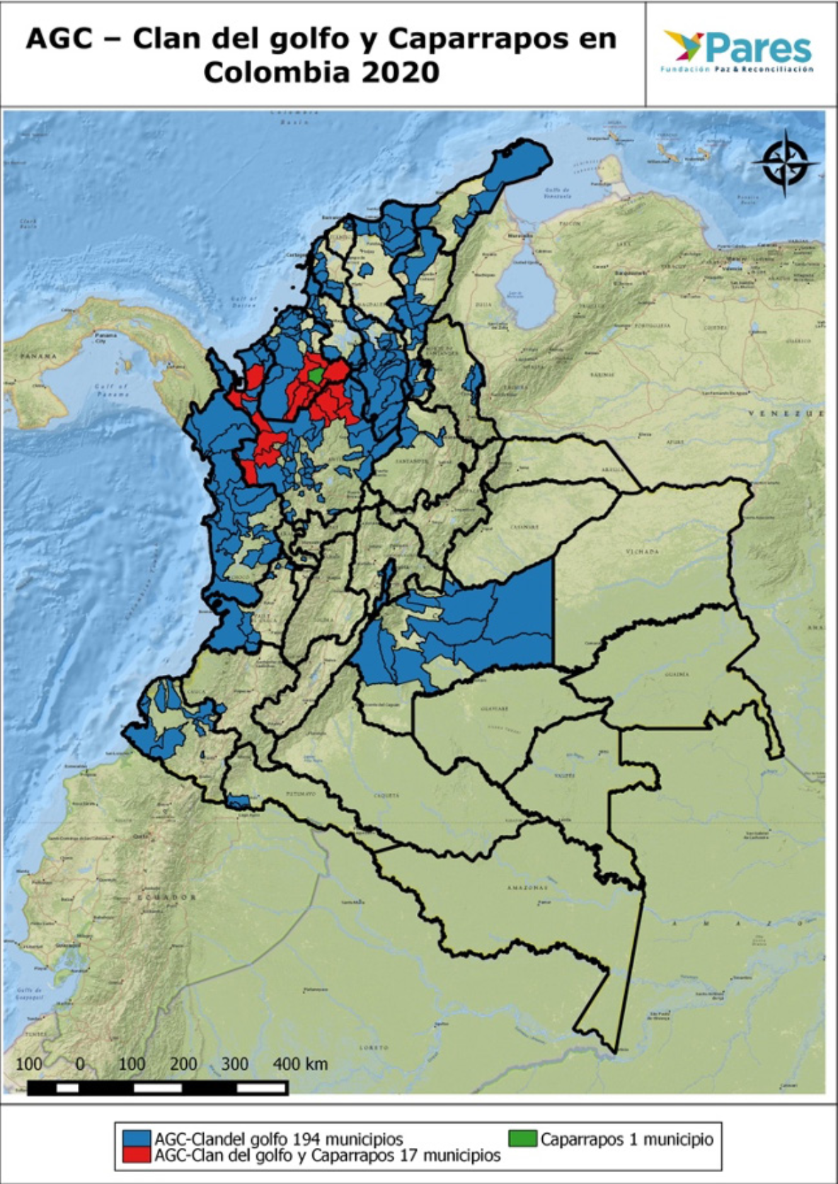 El Clan del Golfo es la estructura armada ilegal más grande de Colombia.