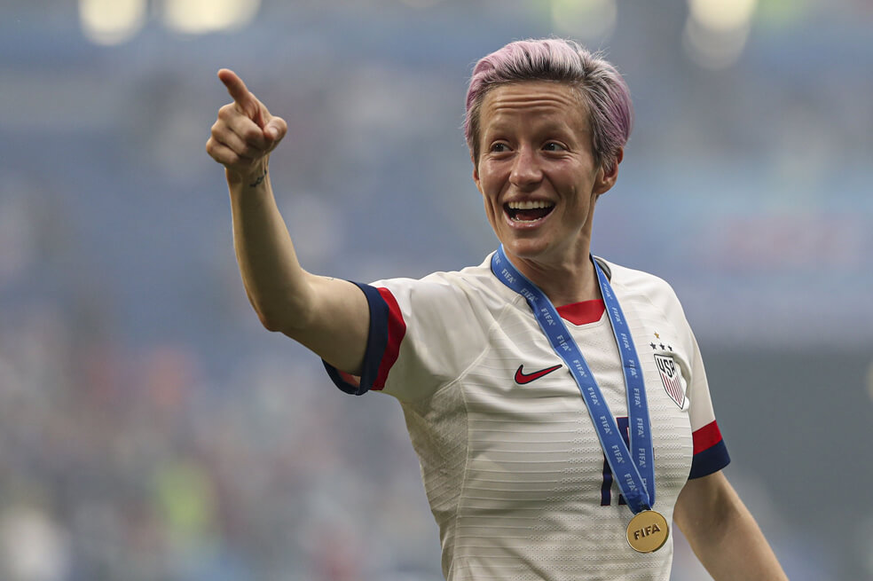 Megan Rapinoe: «¿Qué viene ahora? Las mujeres queremos continuar adelante»