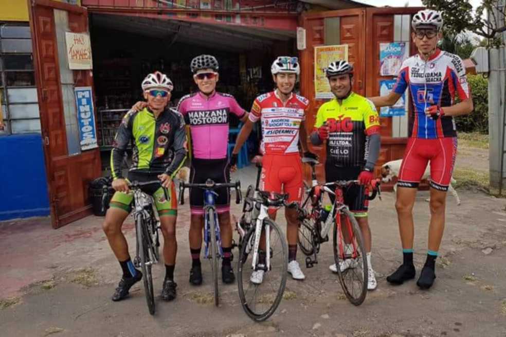 El prometedor ciclista Jhojan García
