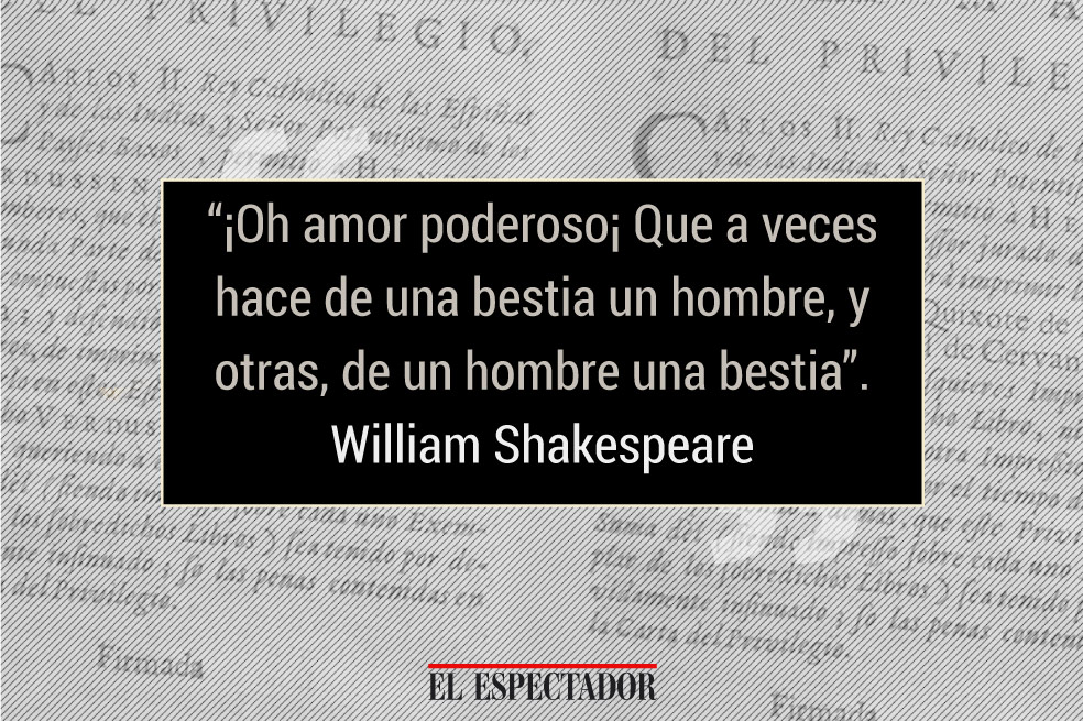 10 reflexiones de William Shakespeare sobre la vida que te llegarán al alma  | EL ESPECTADOR
