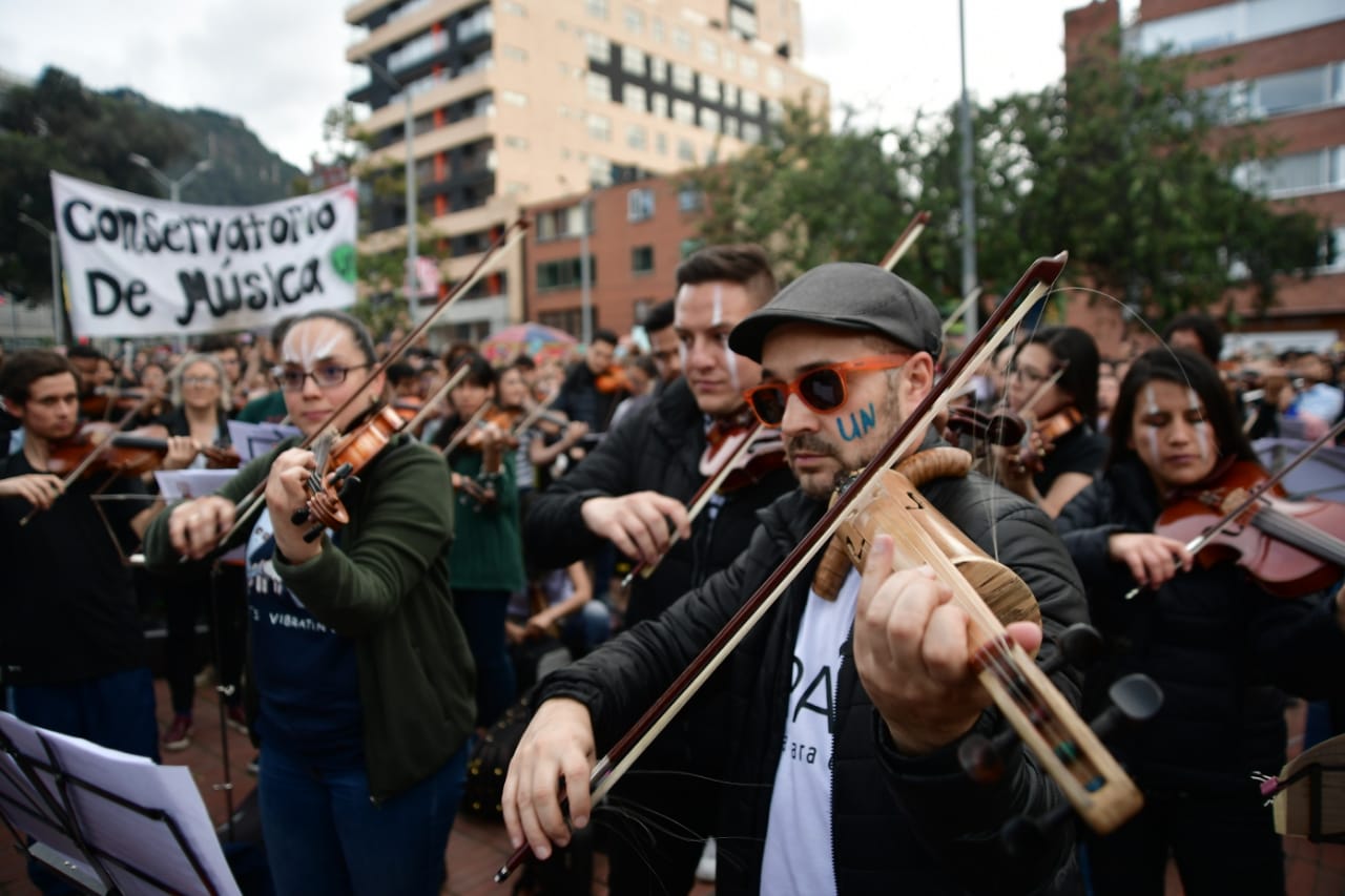 La batuta del paro nacional