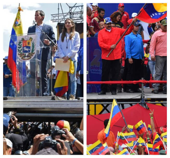 Venezuela: el pulso entre Guaidó y Maduro, en cinco frases