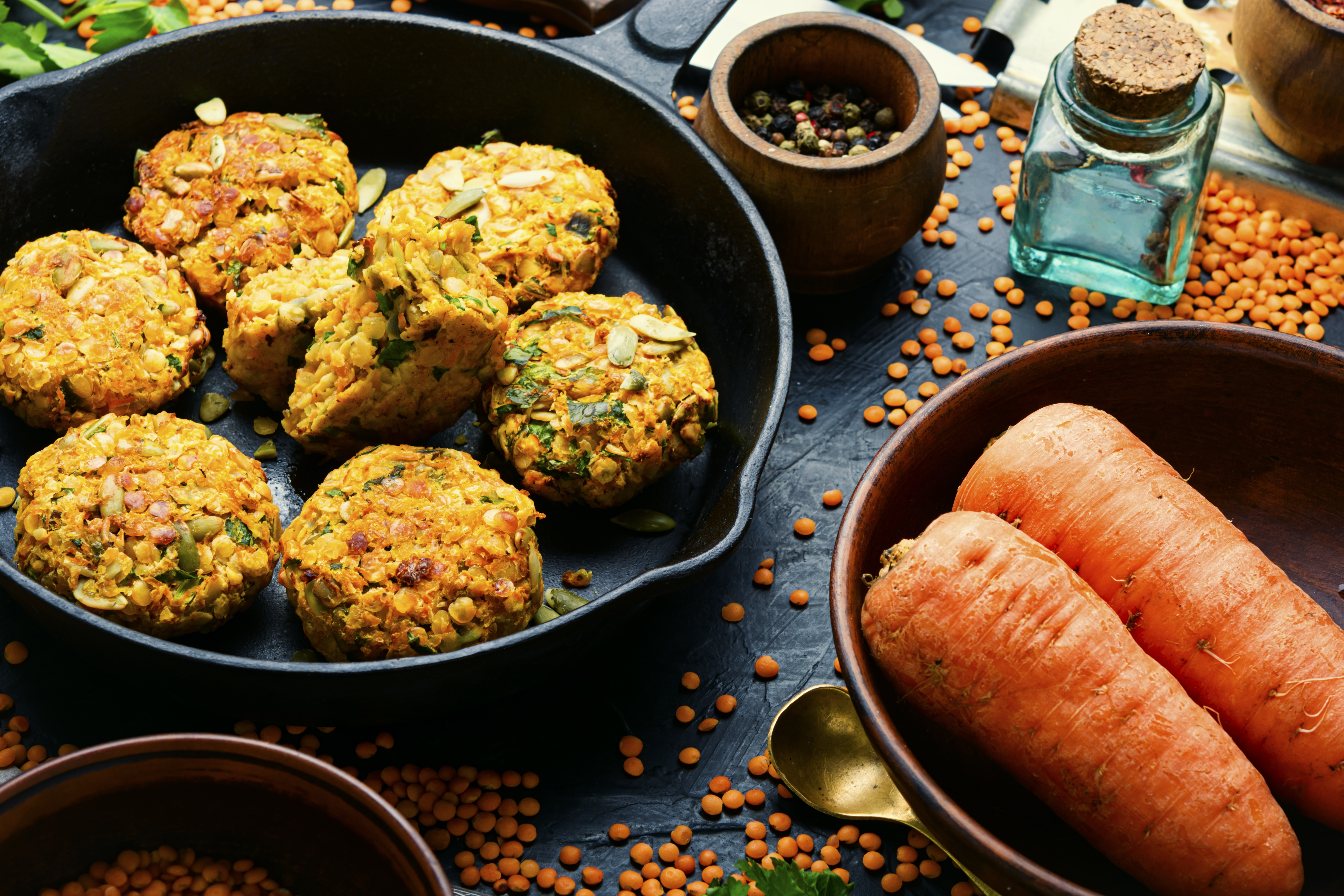 Paso a paso para preparar croquetas de lentejas
