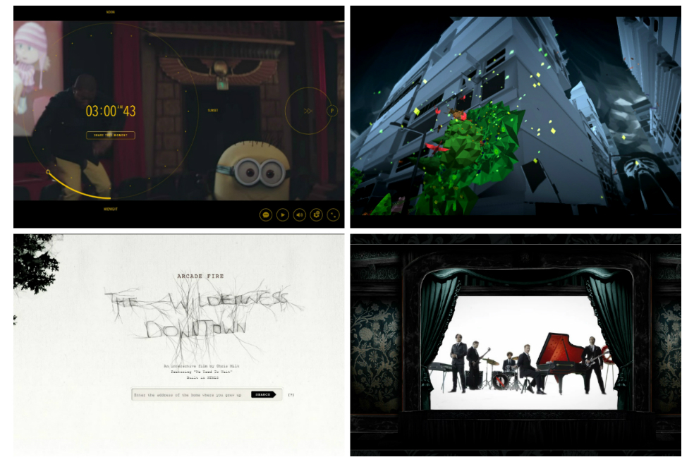 Videos musicales interactivos con los que podrás jugar