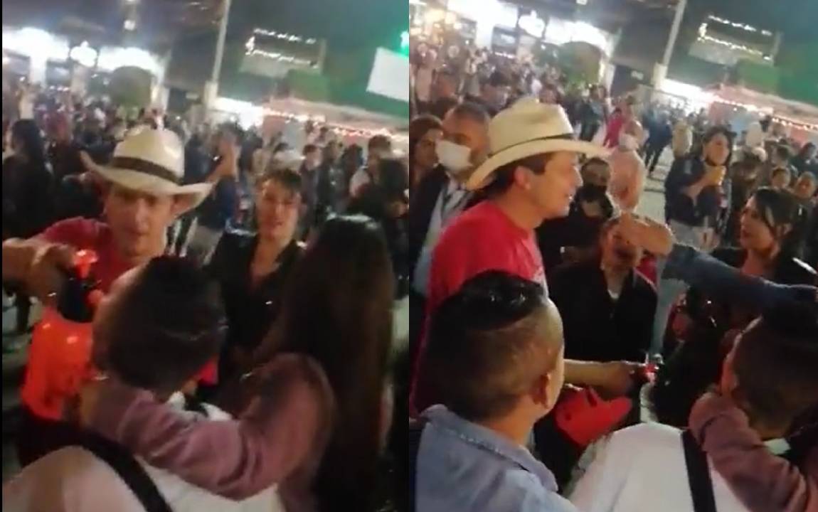 Repartiendo aguardiente y sin tapabocas, el polémico video del alcalde de Soacha