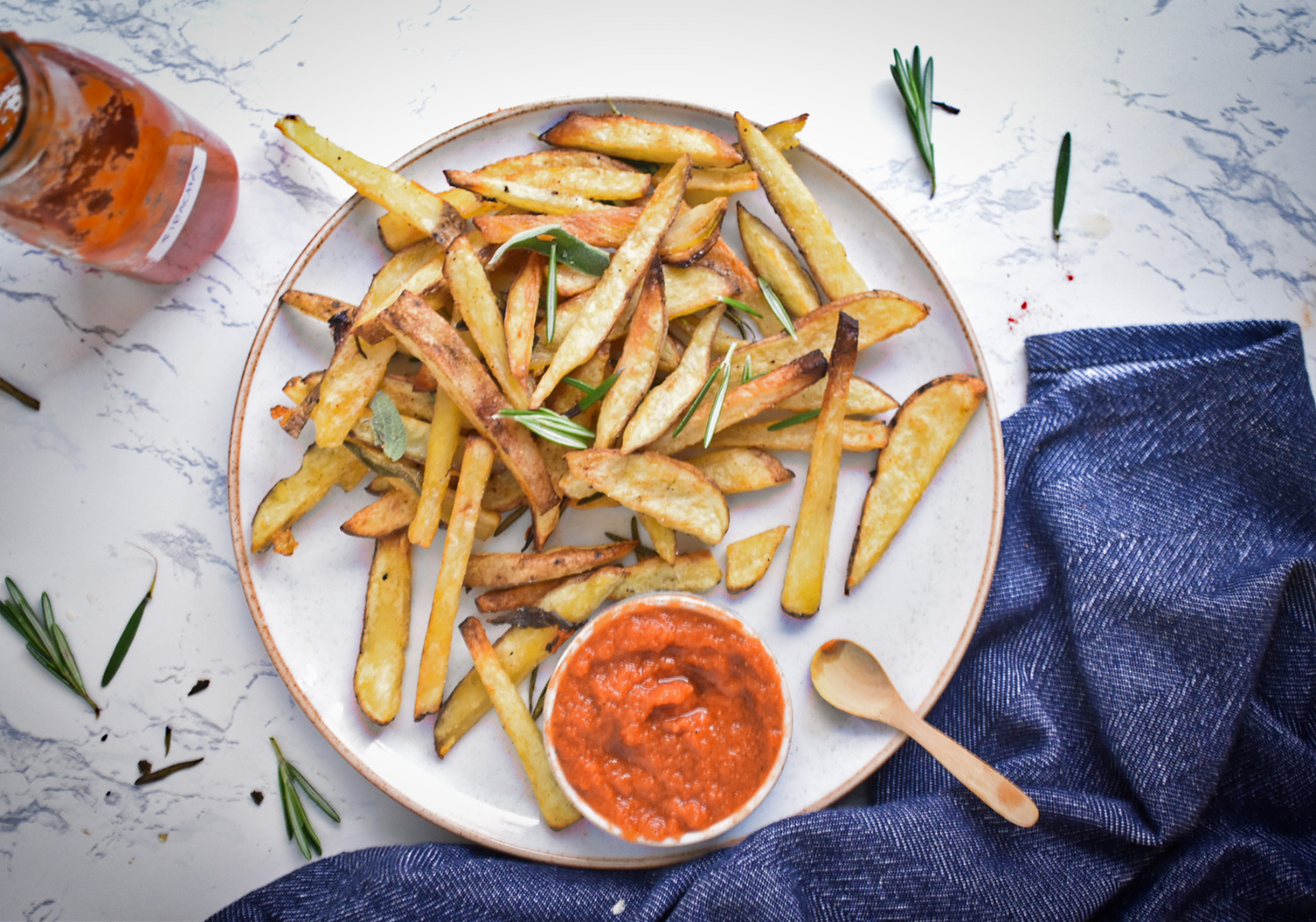 Papas a la francesa al horno para saborear este lunes