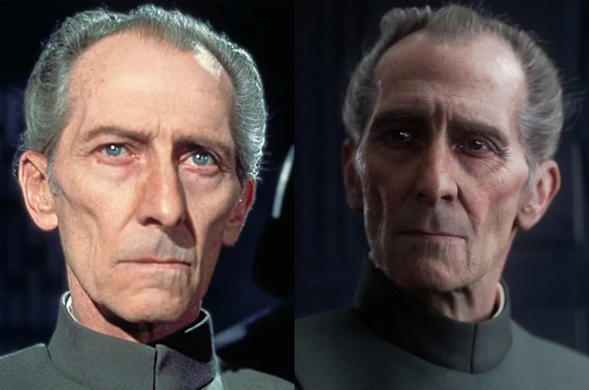 Demandan a Disney por resucitar con CGI a Moff Tarkin en “Star Wars: Rogue One”