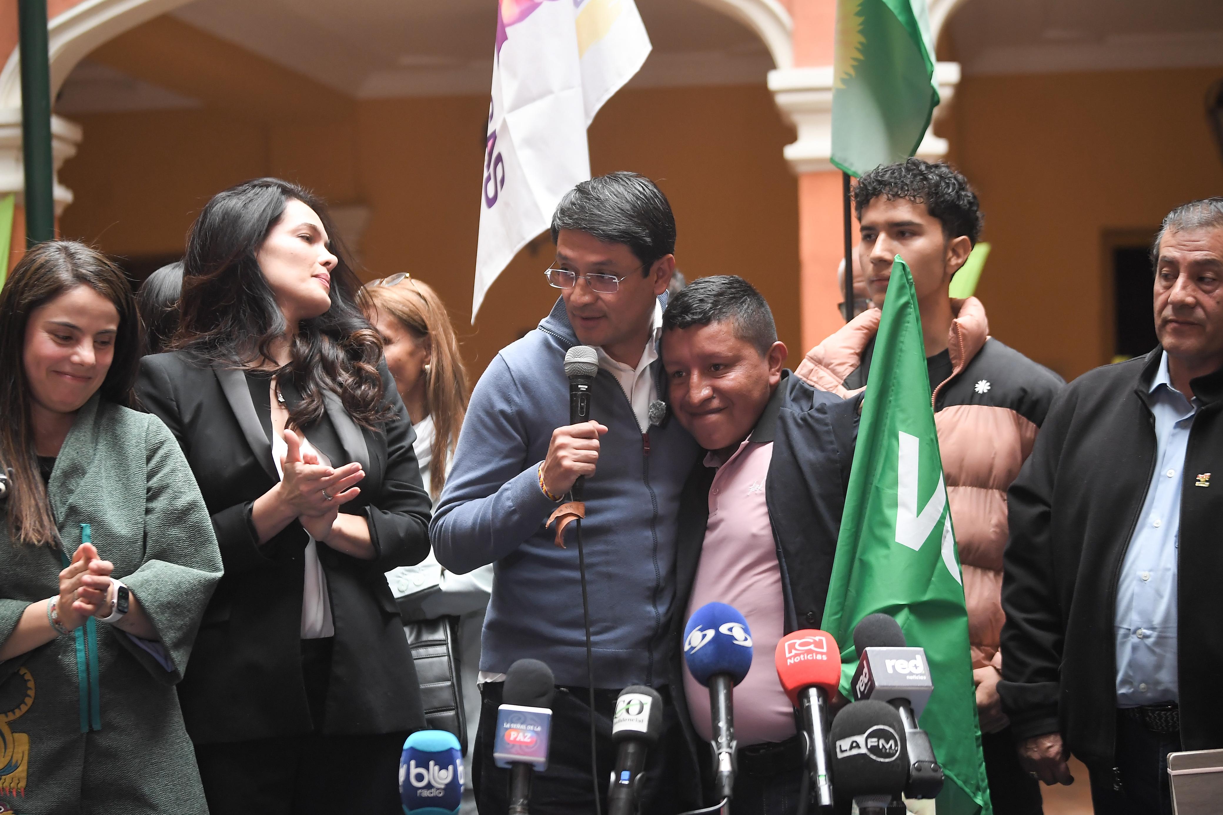 Camilo Romero este 3 de junio desde el Hotel de la Ópera.