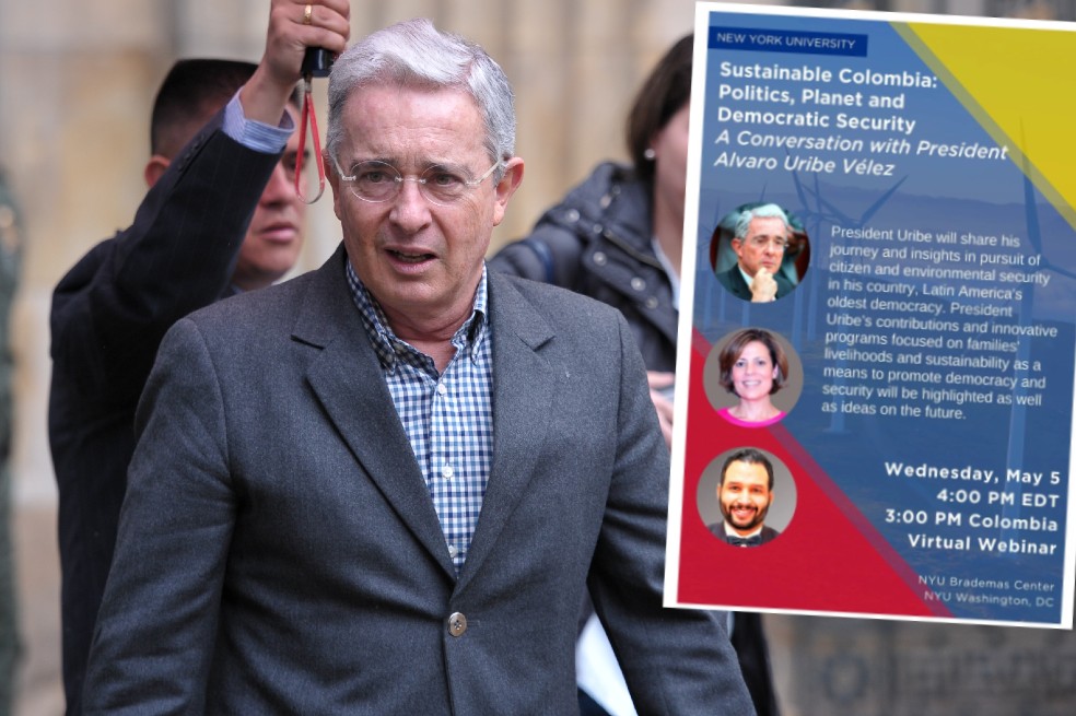 Dura carta de académicos en contra de charla de Uribe en Universidad de Nueva York
