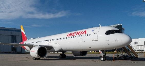 Iberia estrena el nuevo A321XLR a nivel mundial