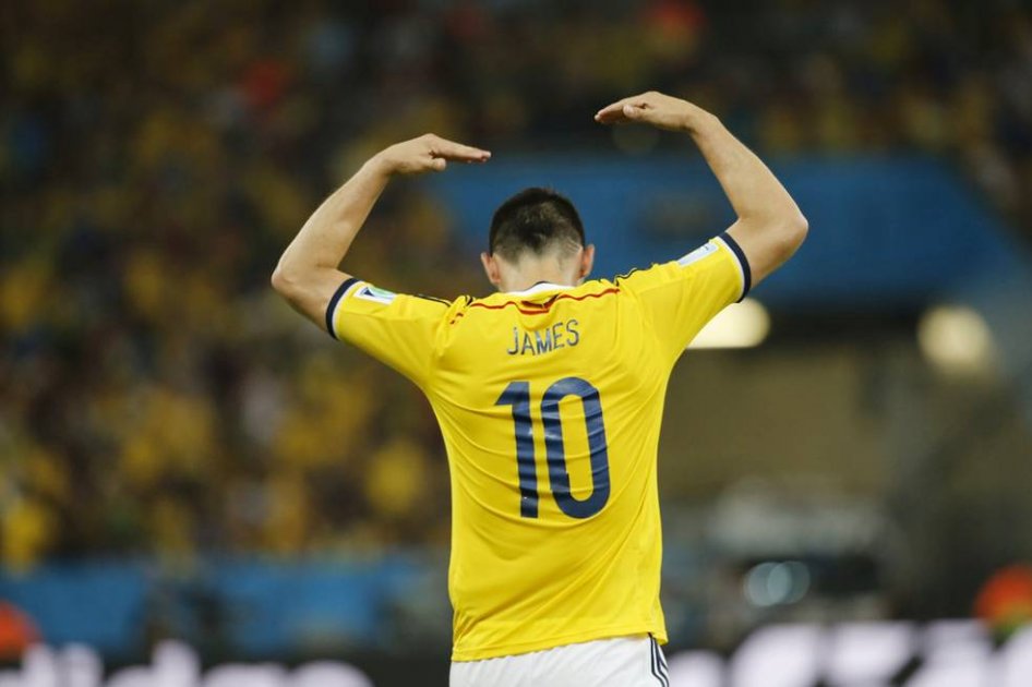 James en la intimidad del camerino