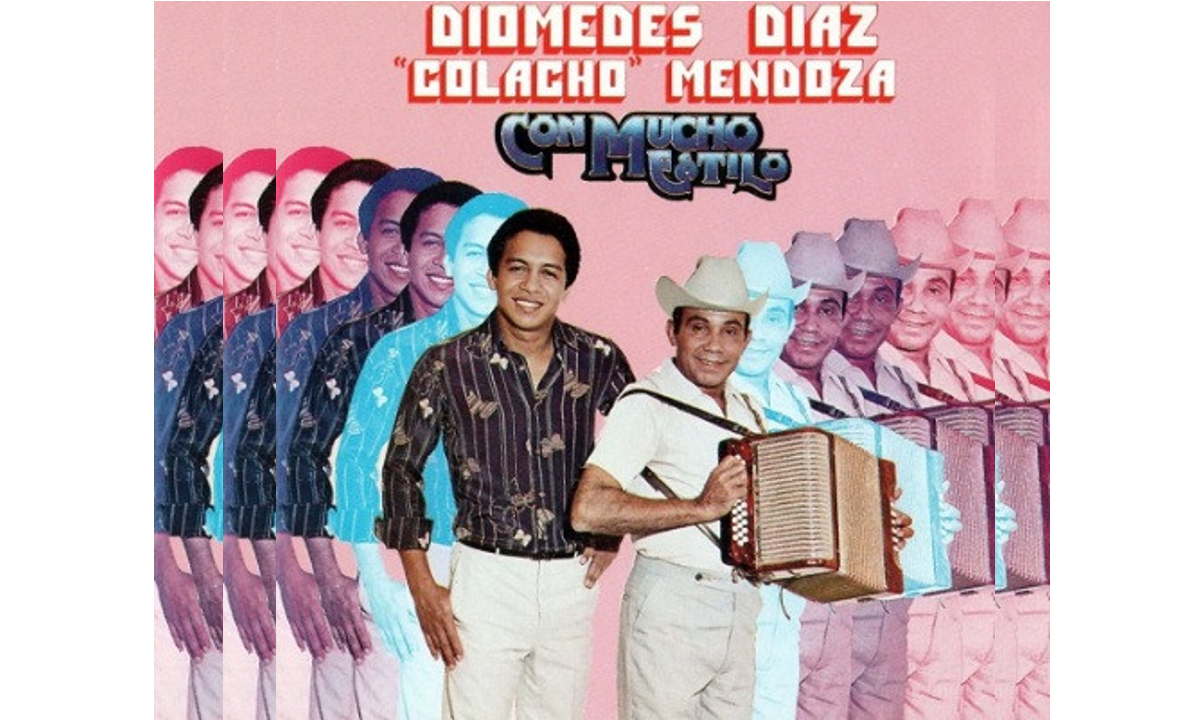 Canciones con el acordeón de “Colacho” Mendoza y la voz de Diomedes Díaz