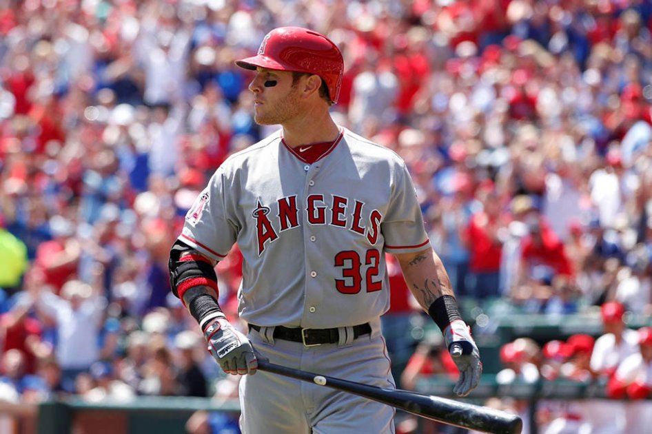 Josh Hamilton, pelotero de los Angeles Angels de Anaheim. Foto: AFP