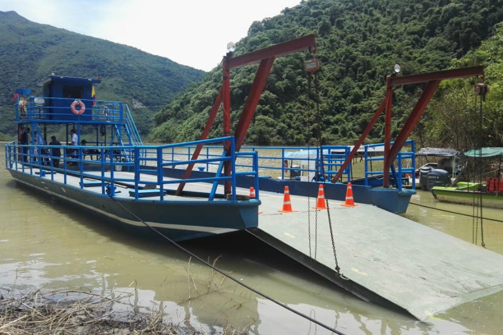 Mintransporte autoriza operación del ferri para comunicar a Ituango