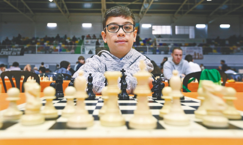 Faustino Oro, el niño prodigio del ajedrez