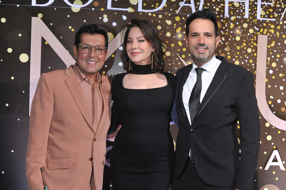 Carlos Giraldo, María Elena Döering y Alejandro Estrada